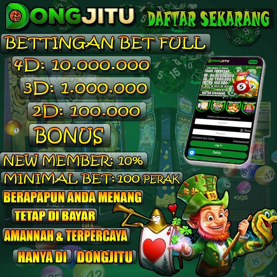 DONGJITU > Bandar Togel Dong Online Terbesar